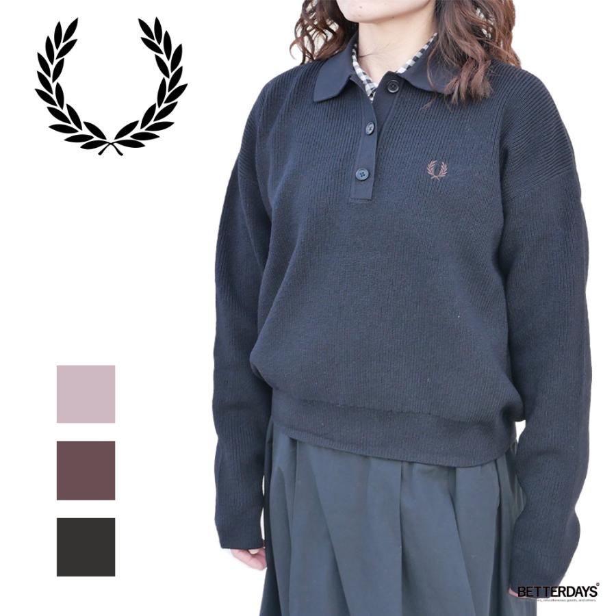 FRED PERRY（フレッドペリー） ニットポロ レディース トップス