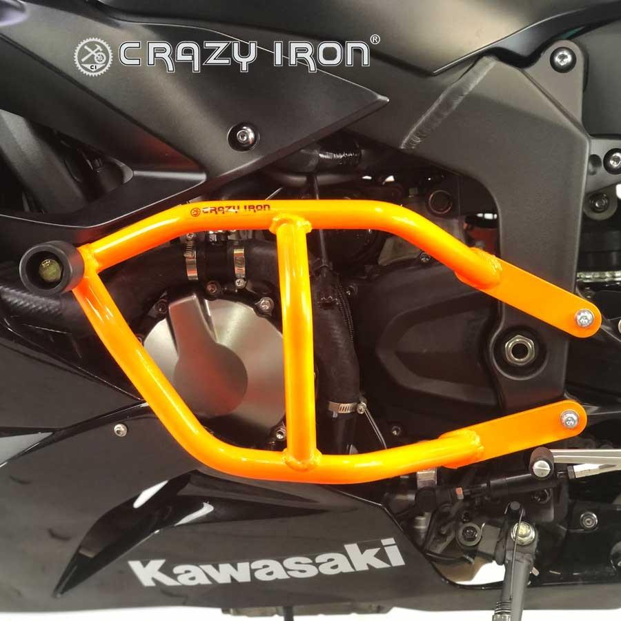 カワサキ ZX-6R ZX636 2013-2021 クラッシュバー エンジンガード