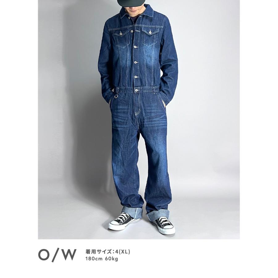 BEATJIVE（ビートジャイブ） つなぎ デニム オールインワン メンズ