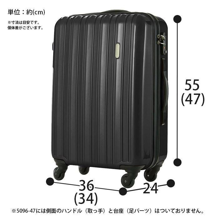 LEGEND WALKER（レジェンドウォーカー） スーツケース ファスナー