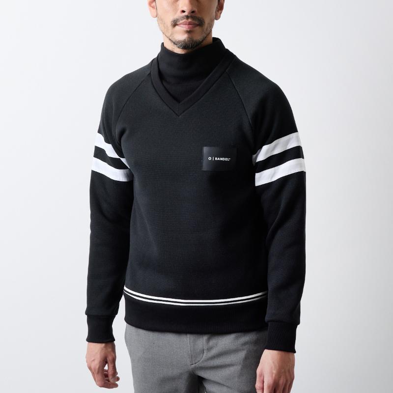 BANDEL（バンデル） レイヤード ハイネックニット ゴルフ メンズ