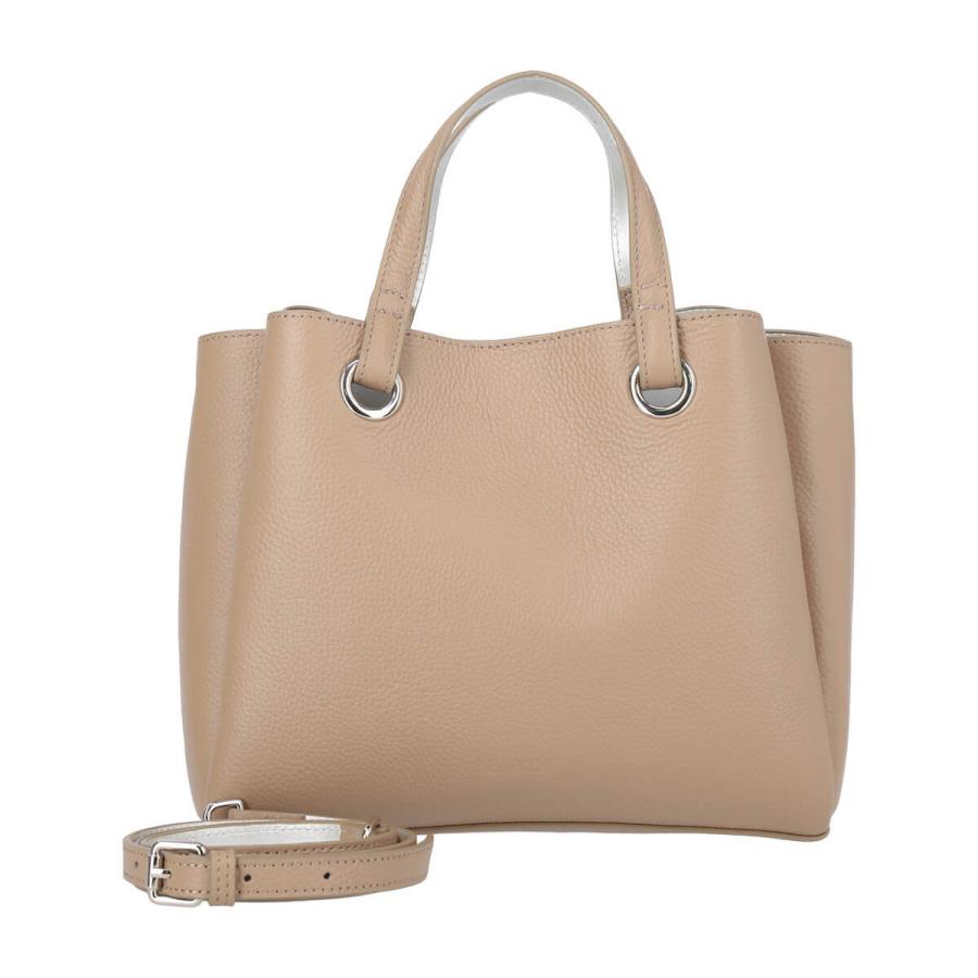 BARCOS（バルコス） シュリンクレザー3層ハンドバッグ レディース 全5