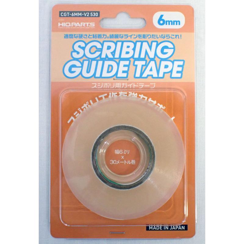 スジボリ用ガイドテープ ワイド6ミリ x 30m巻 1個入 ハイキューパーツ