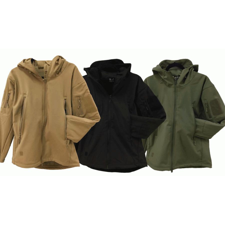 タクティカルジャケット(陸上自衛隊/コヨーテ/OD/BLK/防寒/長袖