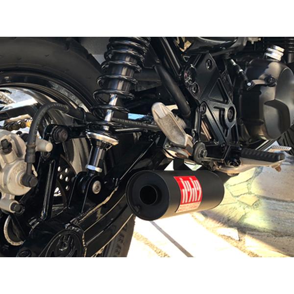 ゼファー400 ゼファーχ オリジナル手曲げショート管 バリ管 マフラー