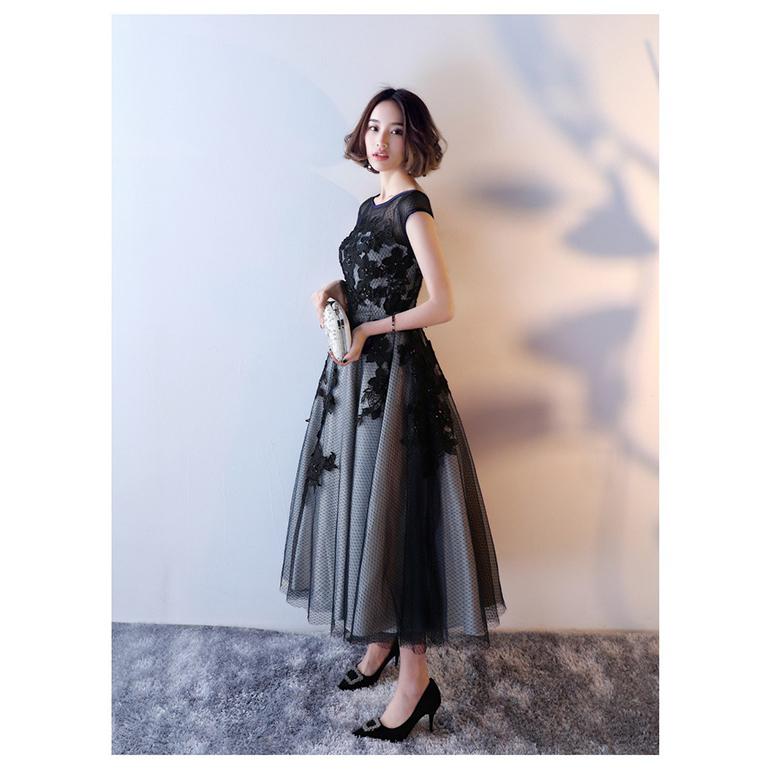 パーティードレス ワンピース ドレス フォーマル シアー シースルー