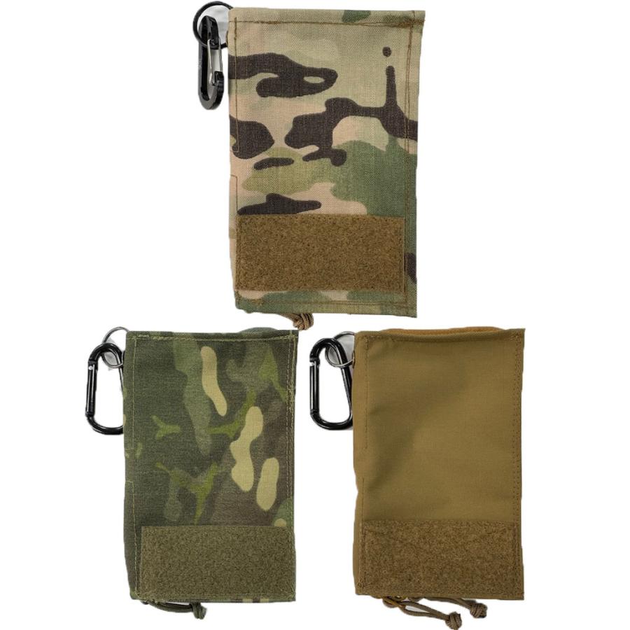 KAITOメモ帳ポーチIII(陸上自衛隊/迷彩/文具/小物/マルチカモ/サバゲー