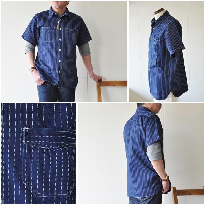 SUGAR CANE シュガーケーン ウォバッシュ 半袖シャツ 36267 東洋