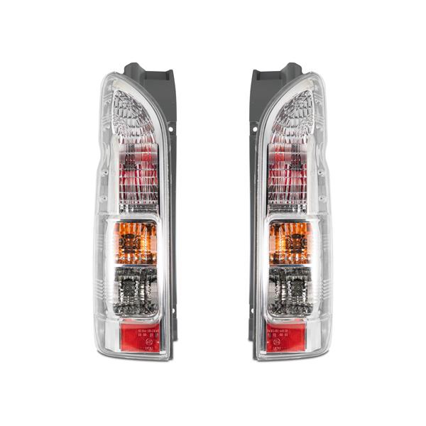 ハイエース 200系 純正タイプ オールクリアレンズ テールランプ 1型 2