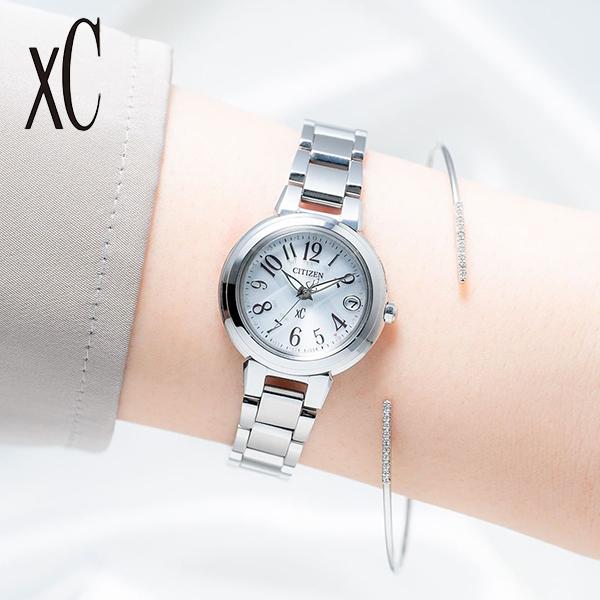 レディース 女性 腕時計 ソーラー シチズン クロスシー CITIZEN XC