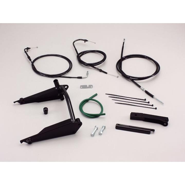 ハリケーン HF1049 ロングホイールベースキット ブラック 150mmロング