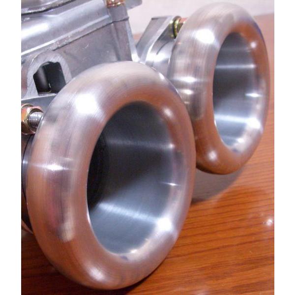 45mmカールファンネル新品S30ZソレックスSOLEXハコスカS130Z アルミ