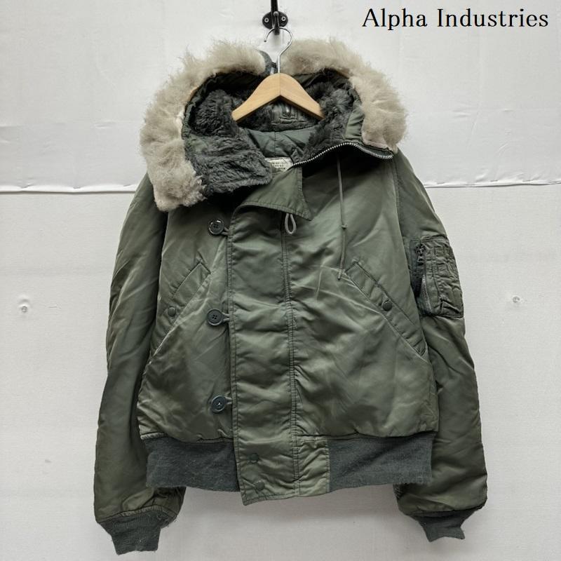 アルファ インダストリー 80s USA製 N-2B フード ファー フライト