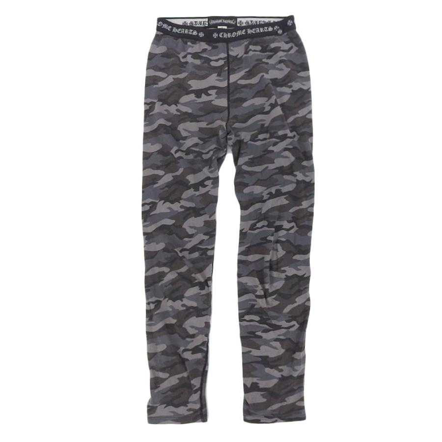 美品 クロムハーツ CHROME HEARTS ホースシュー レギンス グレー系