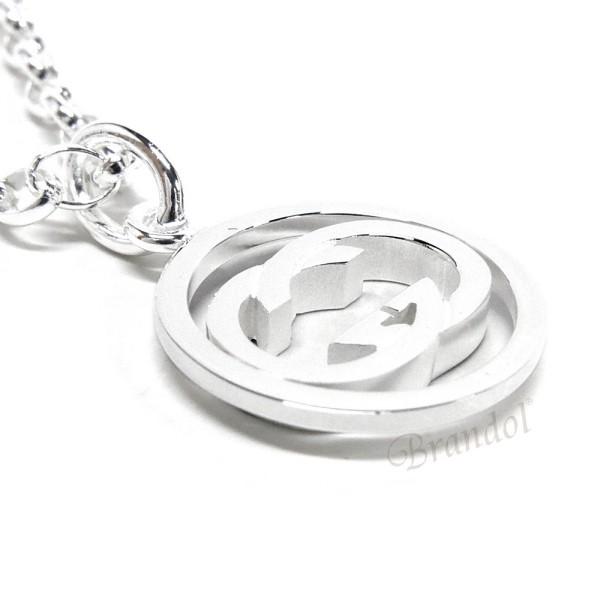 GUCCI（グッチ） ネックレス メンズ ドッピアG ペンダント シルバー