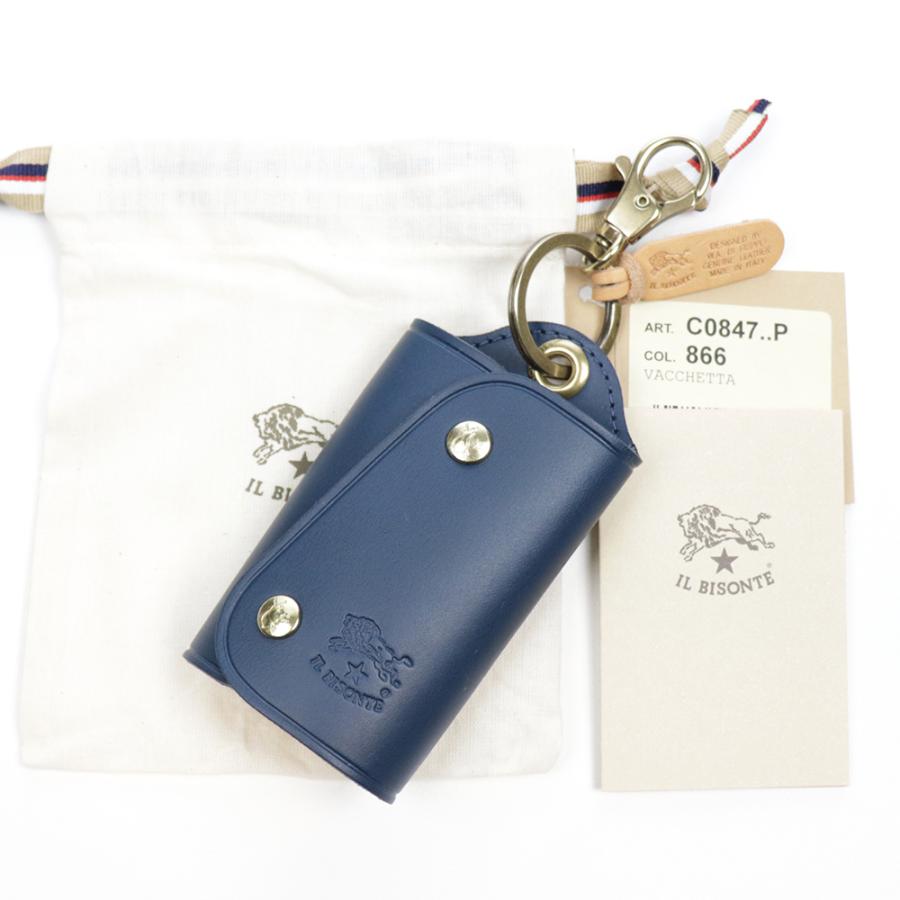 IL BISONTE（イルビゾンテ） キーケース キーリング キーホルダー