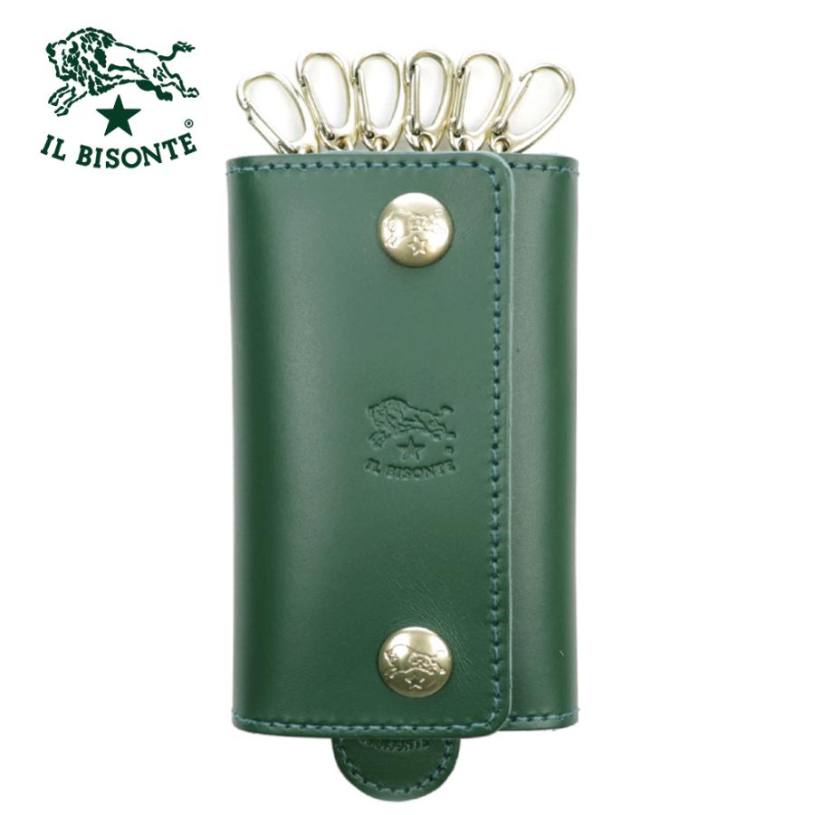IL BISONTE（イルビゾンテ） キーケース 6連 キーリング付き