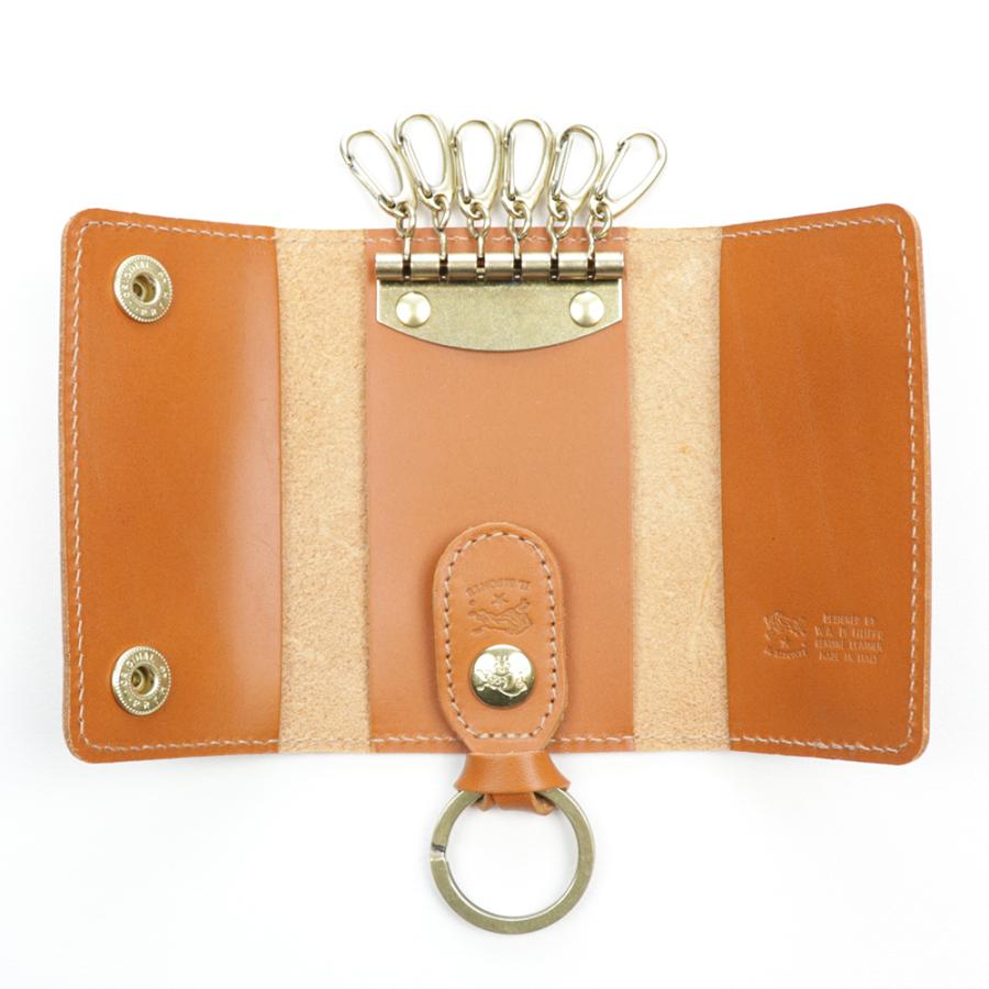 IL BISONTE（イルビゾンテ） キーケース 6連 キーリング付き