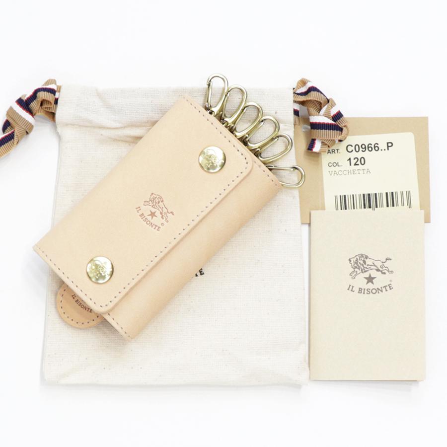 IL BISONTE（イルビゾンテ） キーケース 6連 IL BISONTE SKH045 PG0001