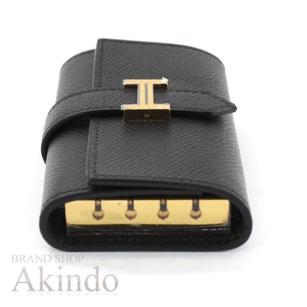 HERMES（エルメス） 【新品】エルメス キーケース 4連 ベアン 黒