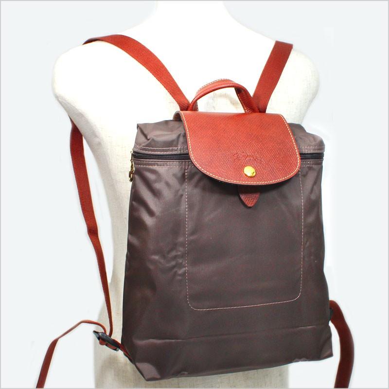LONGCHAMP（ロンシャン） バックパック リュックサック ブラウン ル