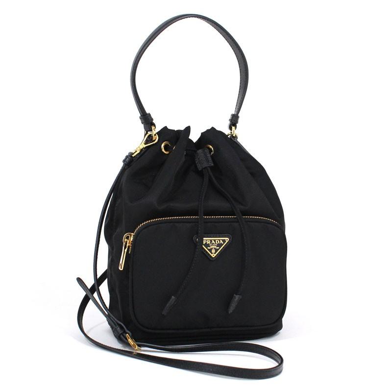 CANAPA プラダ PRADA ショルダーバッグ ファブリック ナイロン