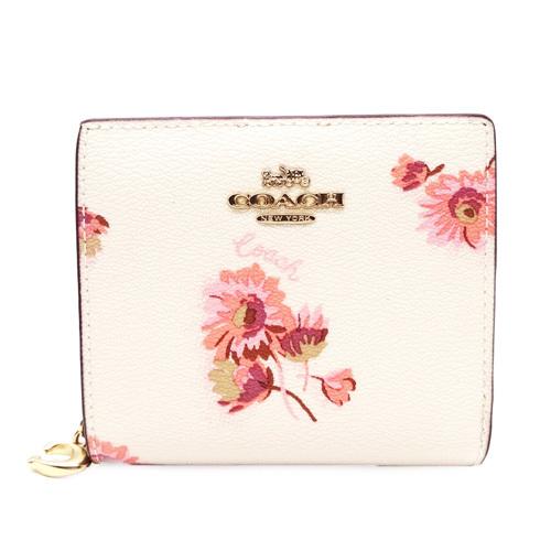 COACH（コーチ） 財布 新品 新作 フローラルプリント 花柄 二つ折り