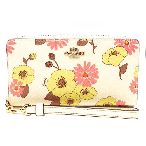 COACH（コーチ） 財布 長財布 新品 新作 花柄 フローラルプリント