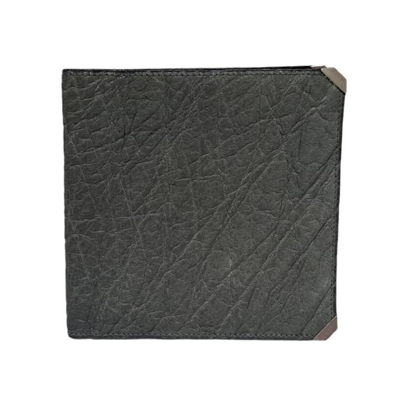 Valextra（ヴァレクストラ） 二つ折り 財布 札入 象革 エレファント