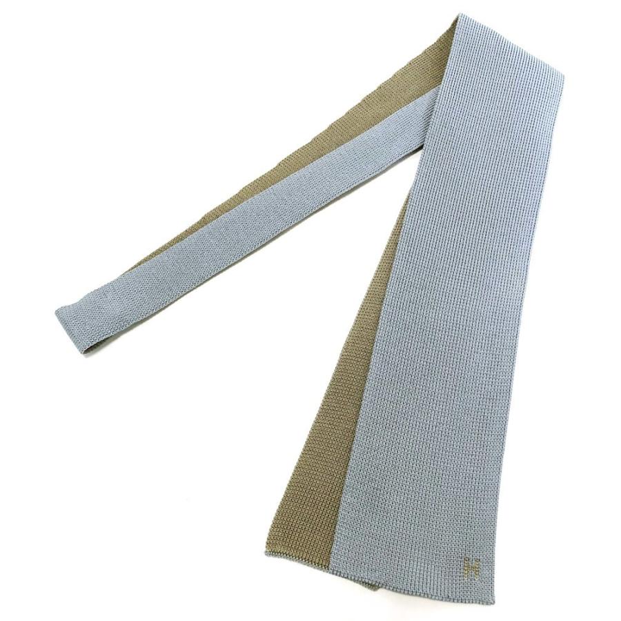 HERMES（エルメス） 新品同様 ネクタイ シルクマイユタイ ニットタイ