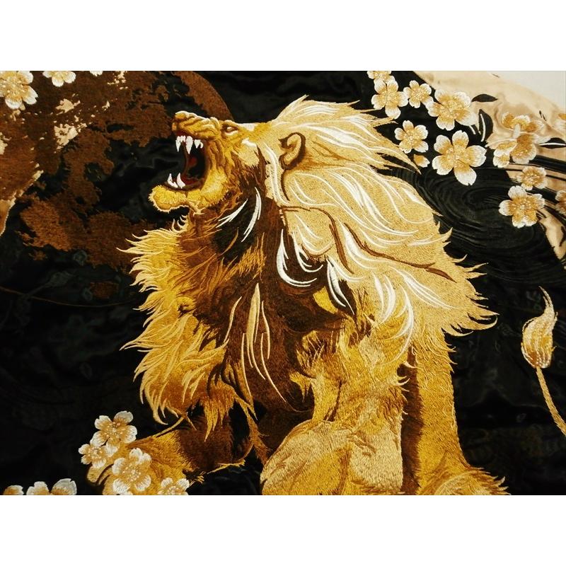 絡繰魂 カラクリ魂 粋 スカジャン 222014 和柄総刺繍 