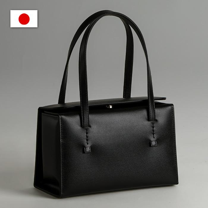 本革 フォーマルバッグ 黒 結婚式 バッグ 葬儀用 冠婚葬祭 レディース