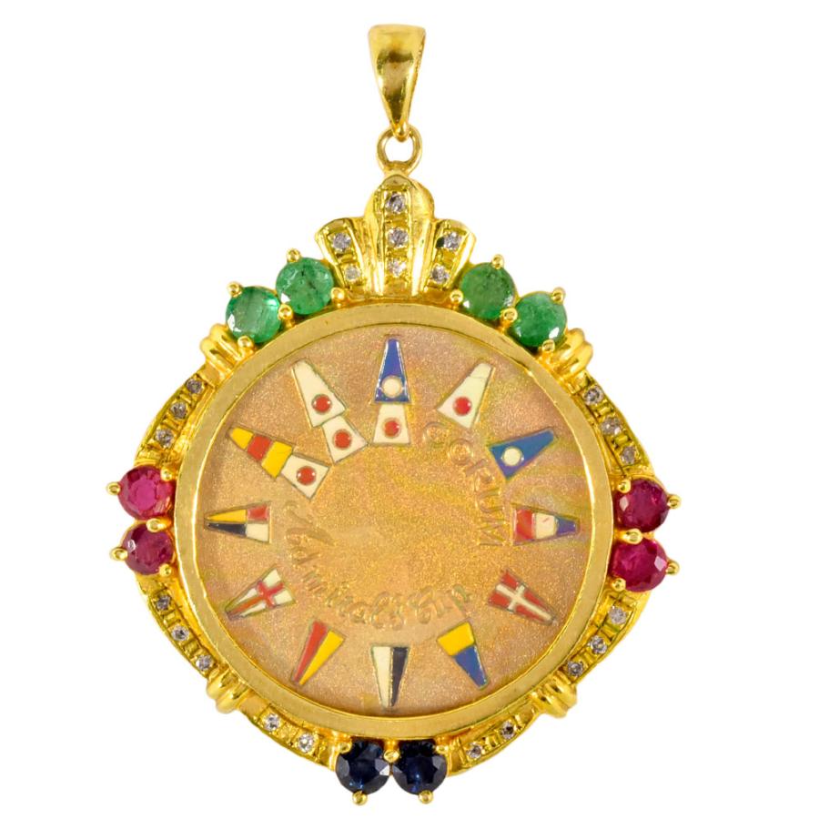 CORUM（コルム） アドミラルズカップ ペンダントトップ K18YG