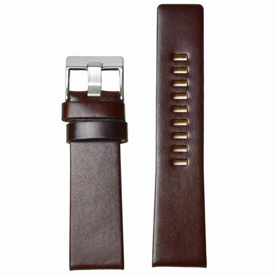 For DIESEL ディーゼル向け 社外品 交換用 腕時計ベルト レザーベルト