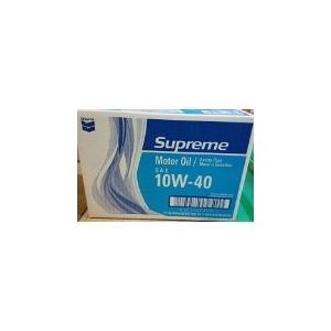 10W40シェブロンエンジンオイル 946ml×12本 ChevronSupreme MoterOil