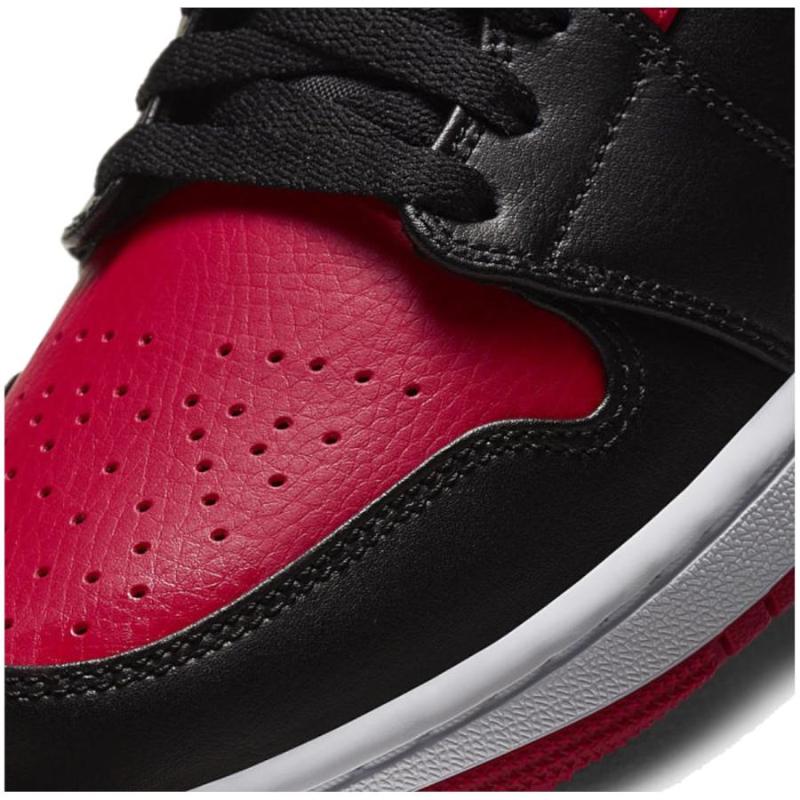 NIKE（ナイキ） NIKE AIR JORDAN 1 MID BRED エア ジョーダン 1 ミッド