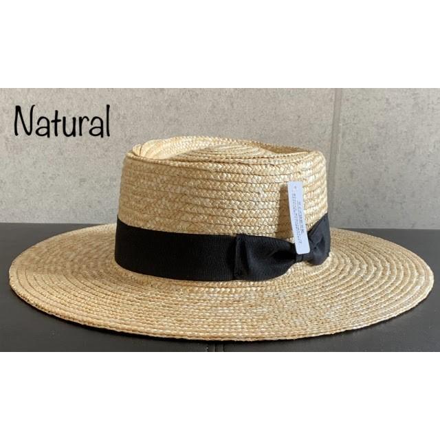 帽子 カンカン帽 つば広 ブレード ポークパイ風 麦わら帽子 メンズ