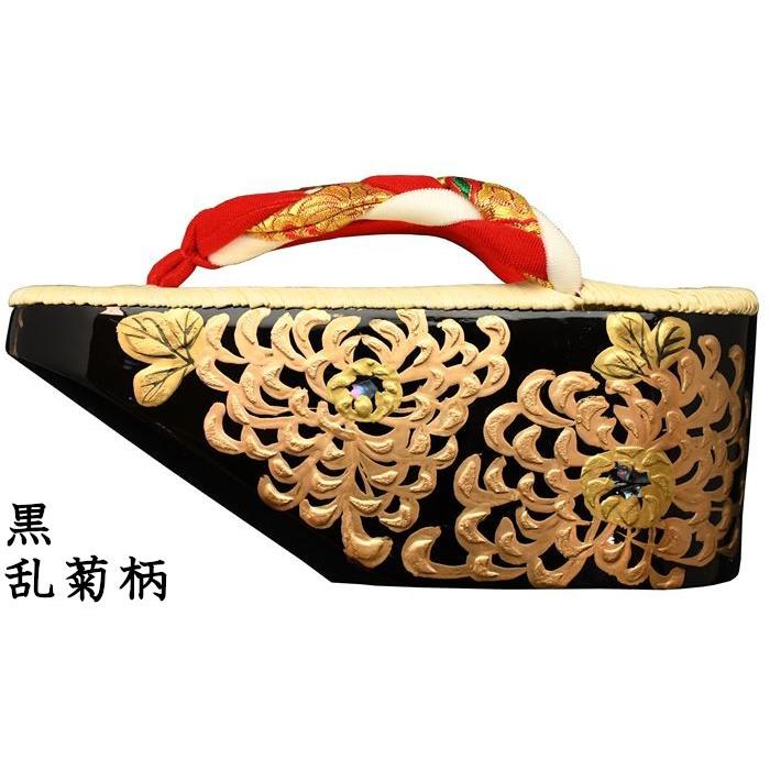 ぽっくり おぼこ 七五三 7歳用 金蒔絵 南部表付きぽっくり : 丸屋履物