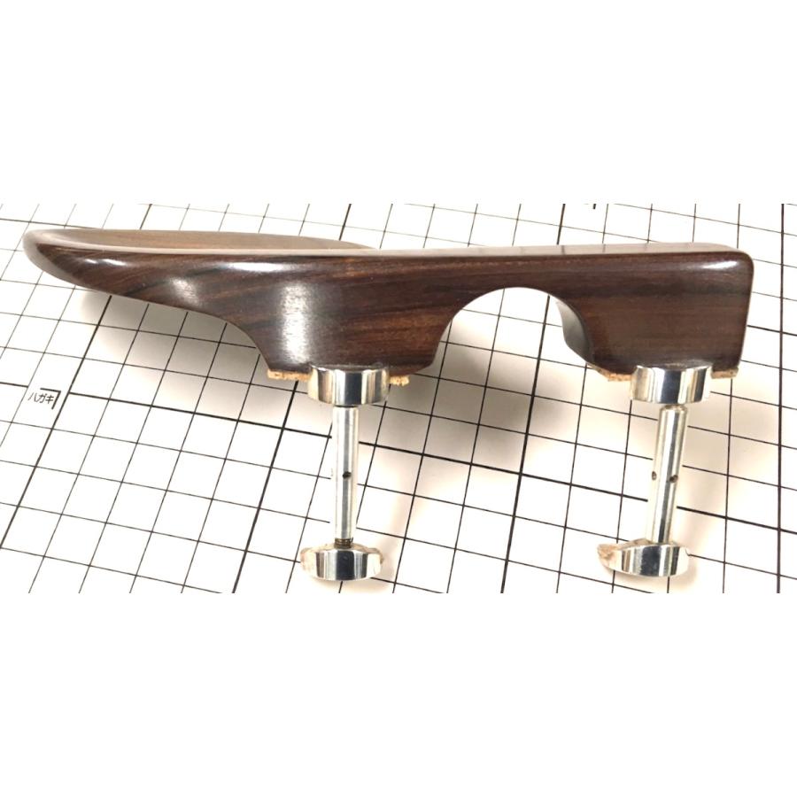 Crowsonクローソン ヴァイオリンアゴ当て グァルネリ 黒檀Ebony/ローズ