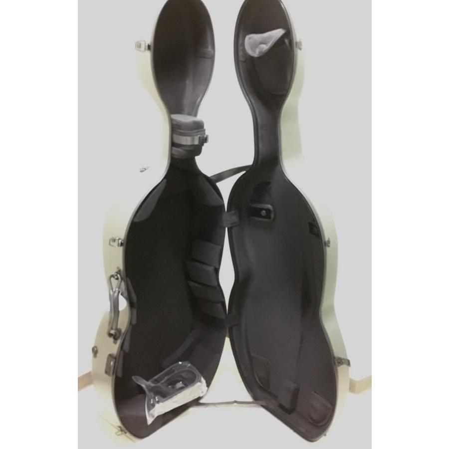 チェロケース GEWA PUREピュア 黒/白/グレー : 弦楽器屋グッド - 通販