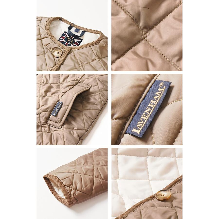 LAVENHAM（ラベンハム） 正規取扱店 ラウンド LOUND ノーカラー