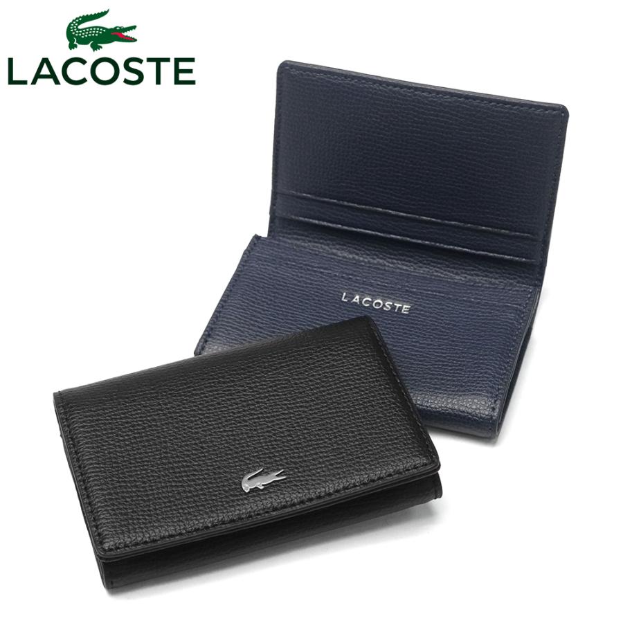 LACOSTE（ラコステ） 最大51%☆3/8限定 名刺入れ カードケース メンズ
