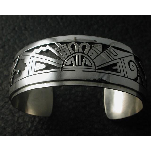 シルバーアクセサリー バングル インディアンジュエリー ホピ Berra