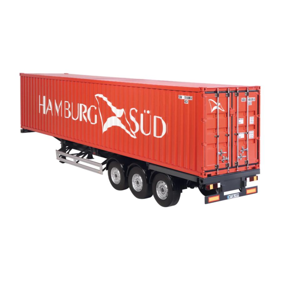 NZG 1/18 コンテナトレーラー 40フィートコンテナ 