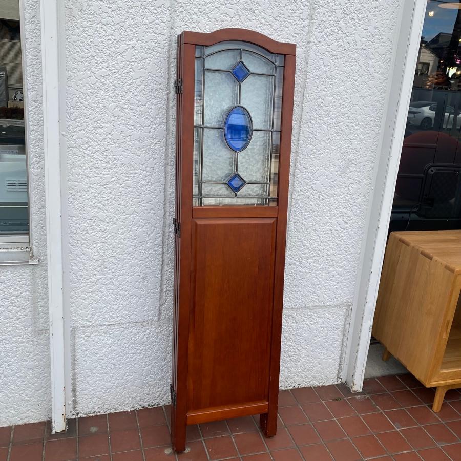 店舗受取限定】ステンドグラス パーテーション 衝立 仕切り 間仕切り 4