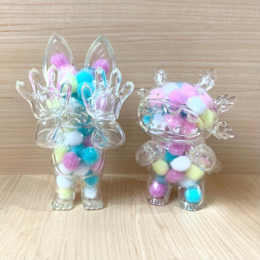 GRAPE BRAIN グレイプ ブレイン ジゴクネコ おにぎり クリア ソフビ