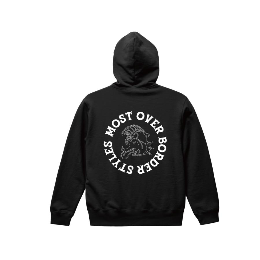 MOBSTYLES（モブスタイル） ジップアップパーカー ジップフーディ