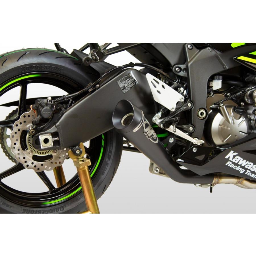 M4 Exhaust ZX-6R 2009-2026 フルエキ GP19 ブラック KA6982-GP19