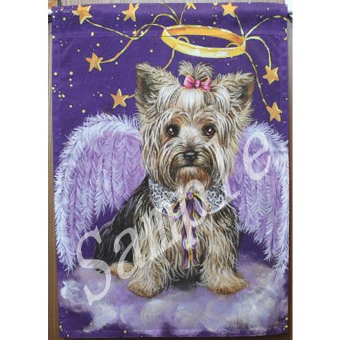 在庫限り ガーデンフラッグ ヨークシャー・テリア/ヨーキー 輸入雑貨