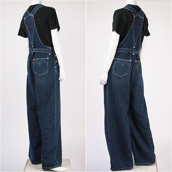 Levi's（リーバイス） レッド レディース ルーズ オーバーオール